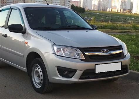 Бампер передний LADA Granta (ЛАДА Гранта) ВАЗ 2191 Лифтбек ПЛАТИНА-691 ...