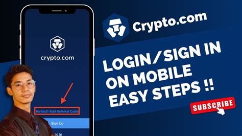 Crypto Login How To Sign In Crypto YouTube