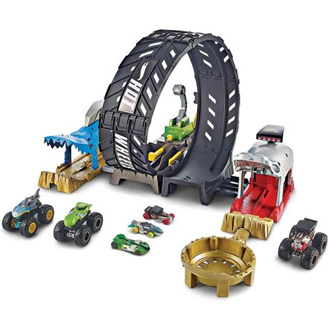 Mattel Hot Wheels Monster Trucks Epic Loop Challenge Σούπερ Λούπ Σετ Παιχνιδιού ΜΤ GKY Toys