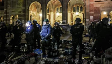 Proteste pro Gaza nelle università Usa decine di arresti polizia