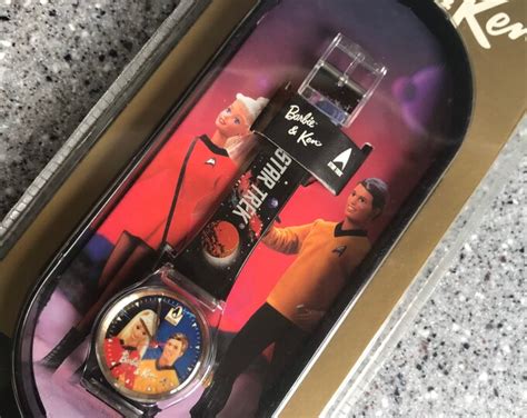 Star Trek Barbie And Ken Th Anniversary Novelty Watch New In