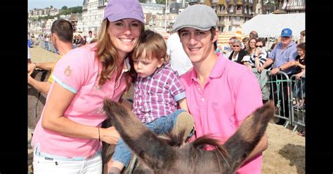 Sophie Thalmann Son Mari Christophe Soumillon Et Leur Fils Micah