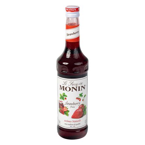 Syrup Strawberry Monin 1ltr Albion Fine Foods Ltd