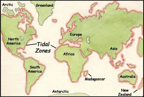 Intertidal Zone Diagram