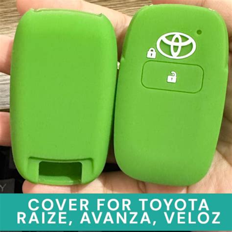 Toyota Raize Avanza Wigo Veloz 2023 Silicone Car Keyless Entry Key