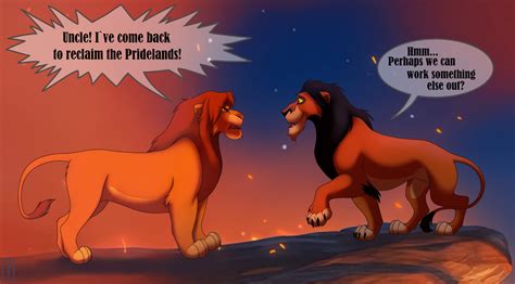 Lion King Simba Vs Scar