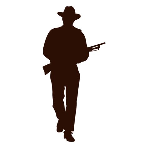 Diseños PNG de western silhouette para camisetas Merch