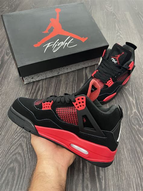 Adidasi Nike Jordan 4 Retro Red Thunder Produs Nou Premium La Cutie Bucuresti Sectorul 3 • Olxro