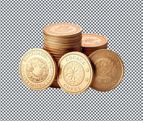 Premium Psd Magnificent Coins Isolated On Transparent Background