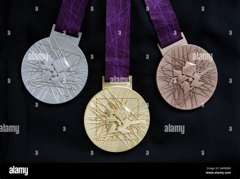 Olympics - 2012 Olympic Games Medals Stock Photo - Alamy