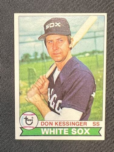 1979 Topps Baseball Card 467 Don Kessinger Chicago White Sox EBay