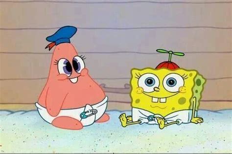 How To Draw Spongebob And Patrick As Babies