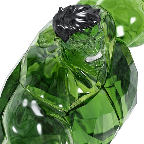 Swarovski Marvel Hulk Figure Crystal Classics