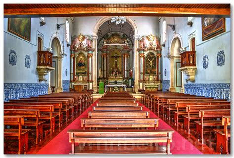 Interior Da Igreja Matriz De Sjulião