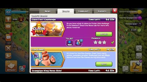 Easily 3 Star The Clash Fest Challenge Clash Of Clans YouTube