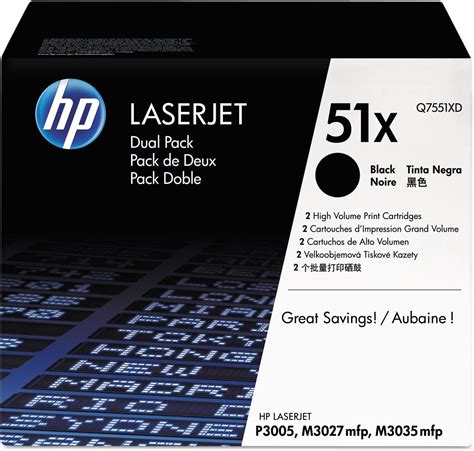 Hp X Er Pack Q Xd Schwarz Original Toner Mit Hoher Reichweite