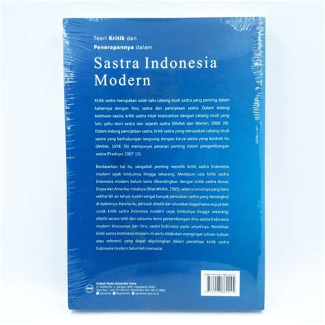 Jual Teori Kritik Dan Penerapannya Dalam Sastra Indonesia Modern