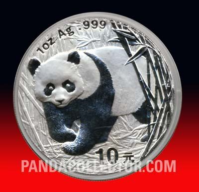 Panda Silver Coins of China