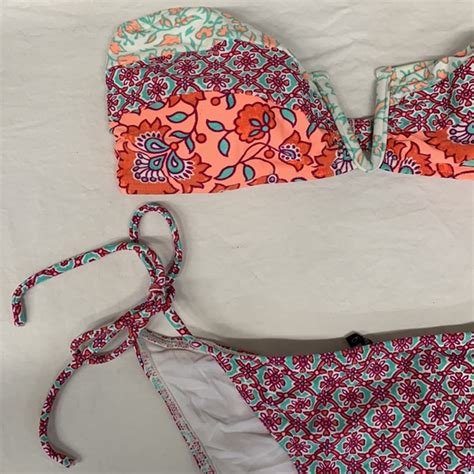 O Neill Swim Oneill Bandeau Bikini Set Size M Poshmark