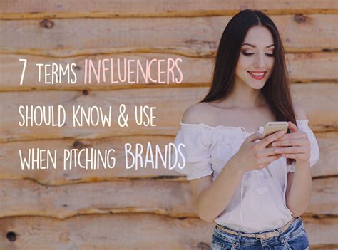 7 Terms Every Influencer Should Know & Use When Pitching Brands