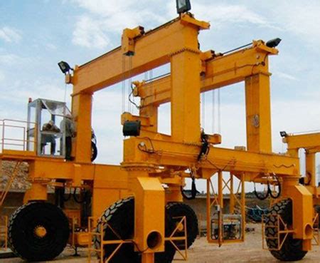 Rubber Tyred Gantry Crane - Dowellcrane Machinery Group