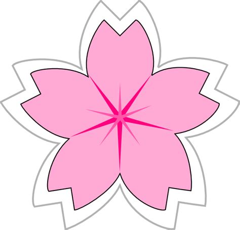 Sakura Symbol Clip Art at Clker.com - vector clip art online, royalty ...