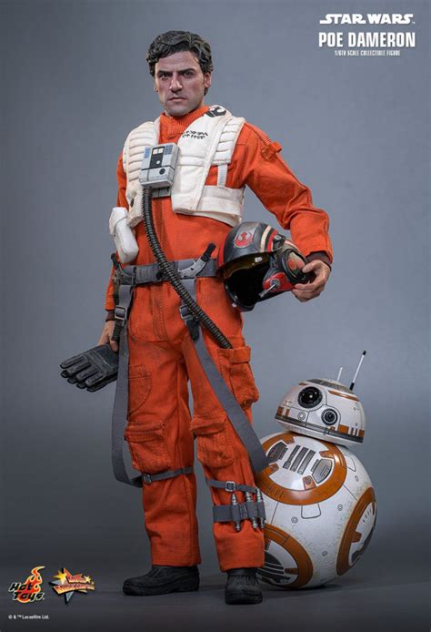 Poe Dameron Aus Star Wars The Force Awakens Von Hot Toys MMS806