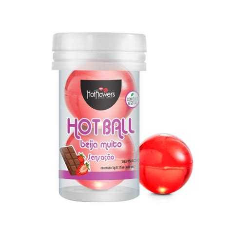 Hot Ball Beija Muito Dupla As Famosas Bolinhas do Prazer Sensação
