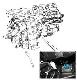 Kia Forte Evaporator Temperature Sensor Replacement Air Conditioning