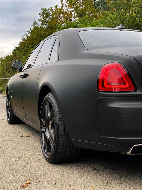 Rolls Royce Ghost Matte Black Personal Wrapping Project