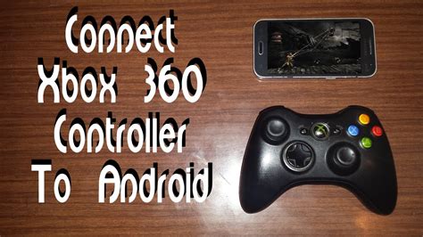 How To Connect Xbox 360 Wireless Controller To Android Ios Easy Youtube