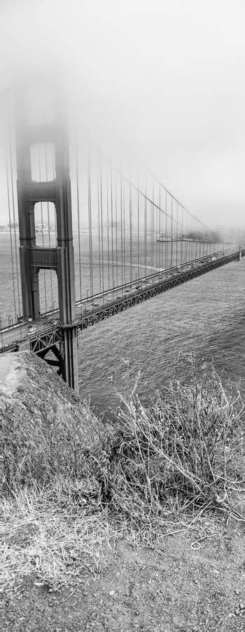 Golden Gate Bridge on a Foggy Day, San Framcisco - California Stock ...