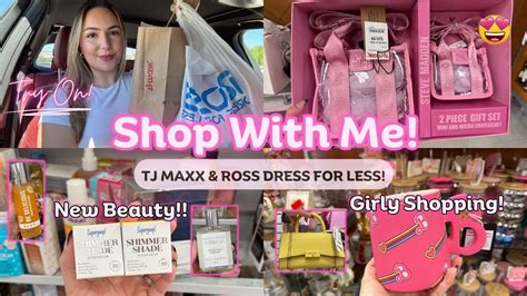 SHOPPING AT TJ MAXX ROSS DRESS FOR LESS Clothes Purses Makeup