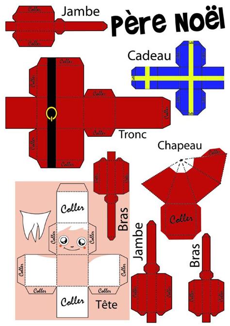 Activités Manuelles Papertoy Du Père Noël Moyen