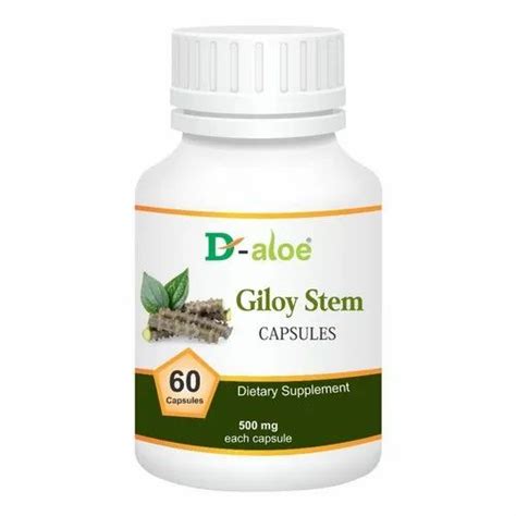 D Aloe Giloy Stem Capsule Grade Standard Medicine Packaging Type