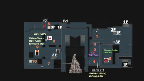 Steam Community Guide Resident Evil 2 Full Map Guide 26520 Hot Sex