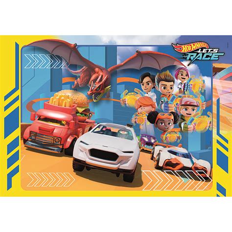 Hot Wheels puzzle 30 db os Clementoni Gyerekajándék