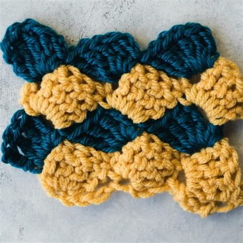 All About the Crochet Shell Stitch: How To + 10 Shell Stitch Crochet ...