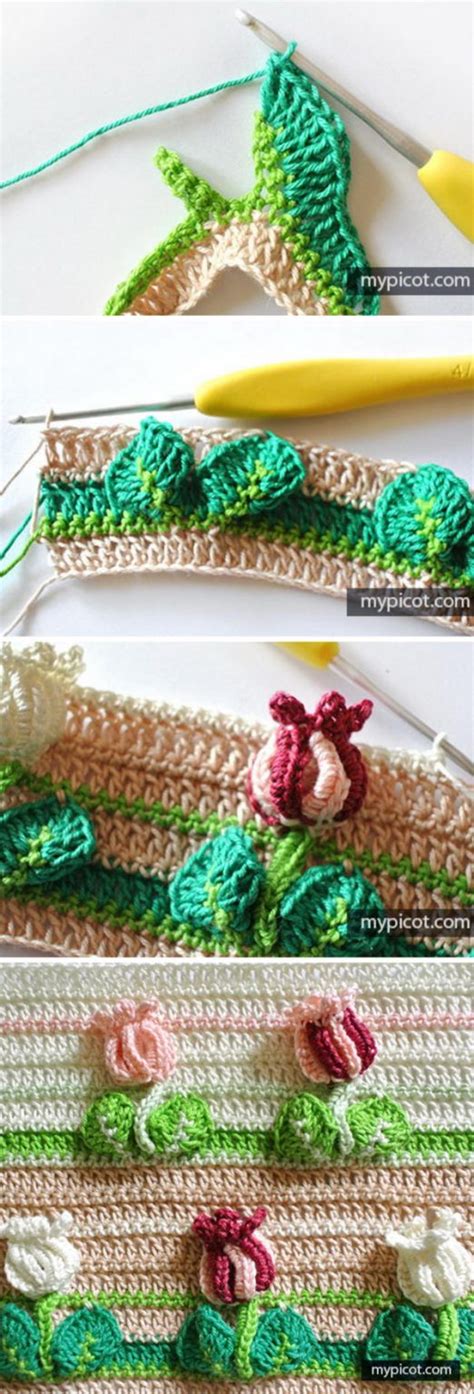 Crochet Flower Stitch Patterns