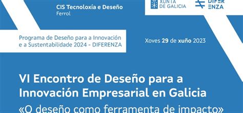 Iv Encuentro De Dise O Para La Innovaci N Empresarial En Galicia