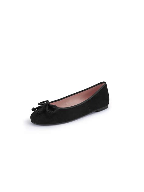 Pretty Ballerinas Ballerina Aus 100 Leder Schwarz