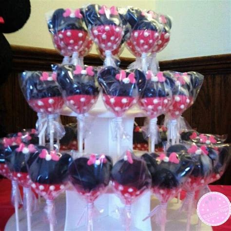 Minnie Mouse Cake Pops | Etsy