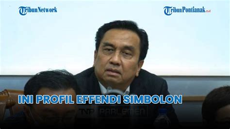 Profil Effendi Simbolon Anggota Komisi I Dpr Ri Yang Sebut Tni