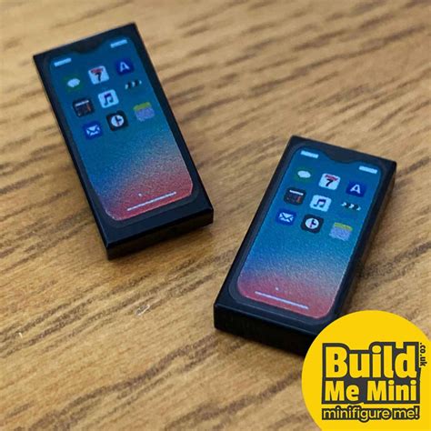 Smart Phone – LEGO Minifigure Custom Accessory | Build Me Mini