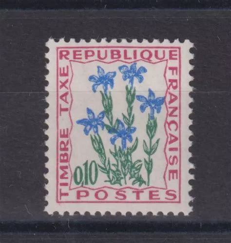 France Ann E Fleurs Des Champs Timbre Taxe N R F Eur