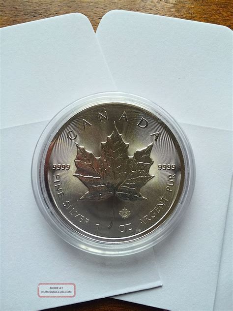 1oz Silver Canadian Maple Leaf Coin (2014)