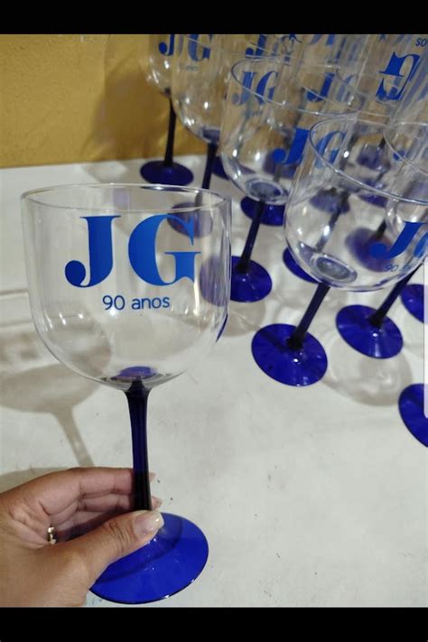 50 Taças de Gin Bicolor 580ml Personalizadas Elo7