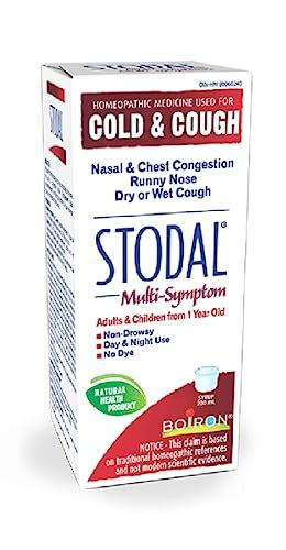 Boiron Stodal Sirop Contre Le Rhume Et La Toux Ml Soulagement De