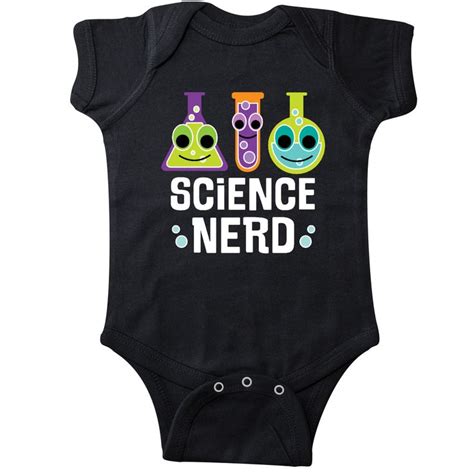 Science Nerd Chemistry Infant Creeper Black 1499