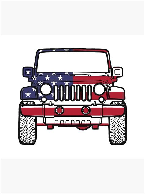 american flag jeep grill clipart 10 free Cliparts | Download images on ...